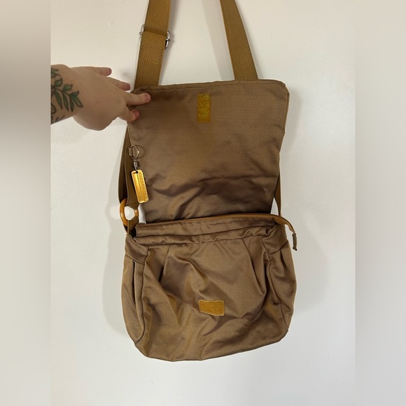 Tan Mandarina Duck Crossover Bag - Picture 8 of 10
